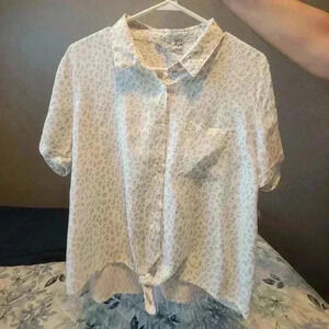 PINK REPUBLIC Tshirt leopard design